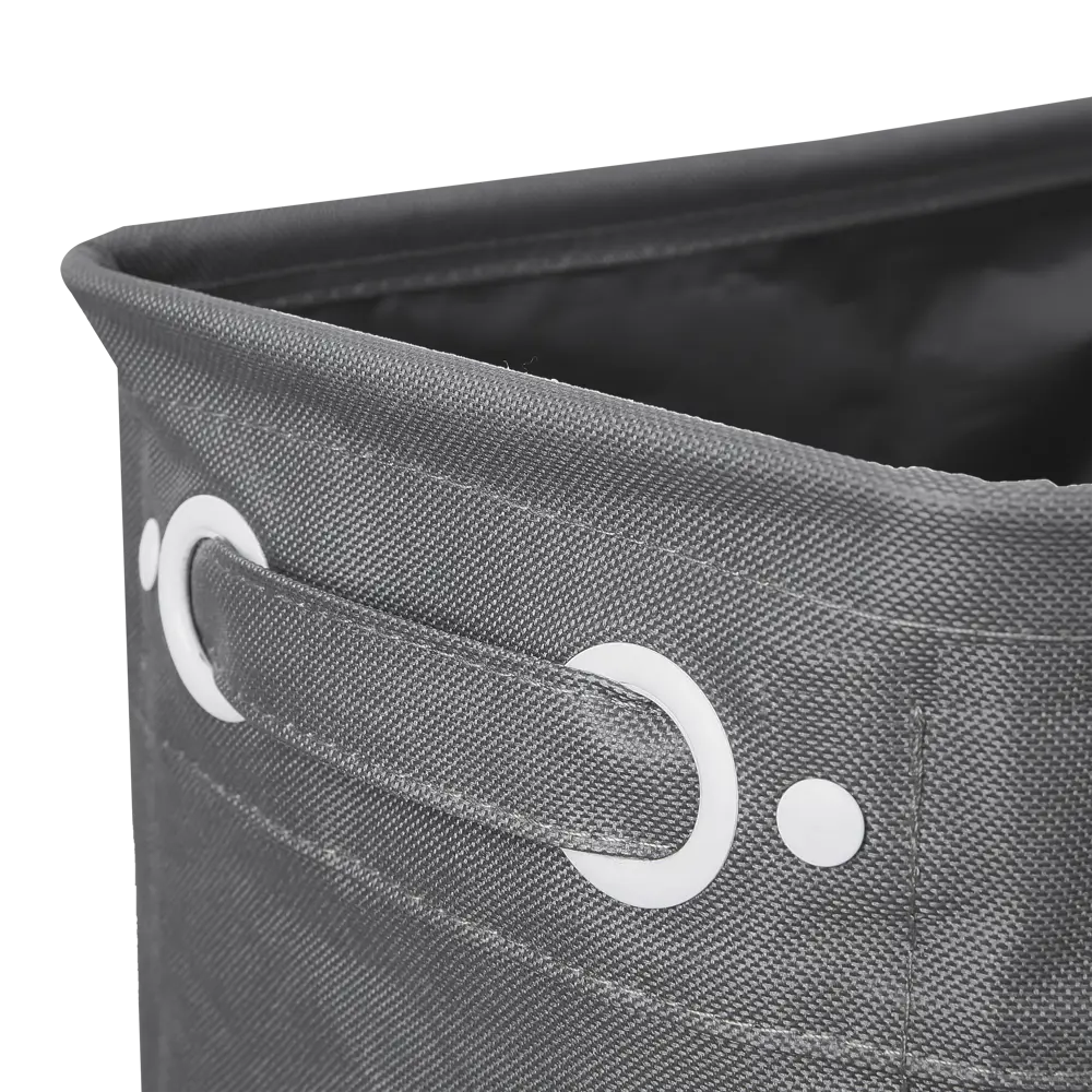Корзина для белья Sensea Hamper 40 л цвет темно-серый STLM-2084329 - Вид №2