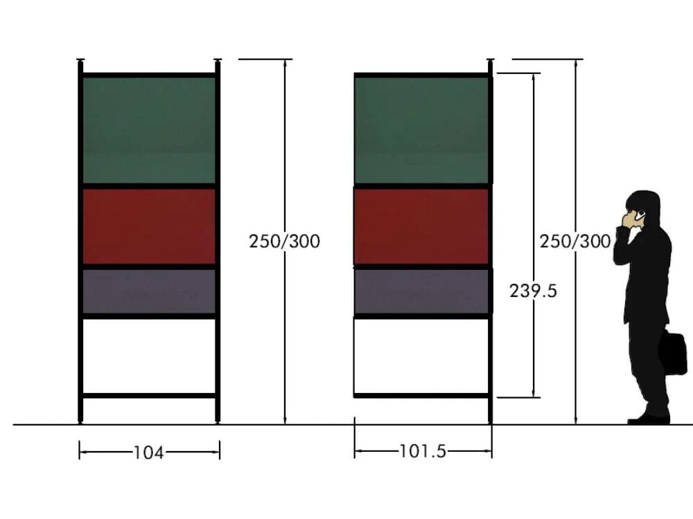 Офис перегородка STUDIO T InUno ARCH-00061327 - Вид №2