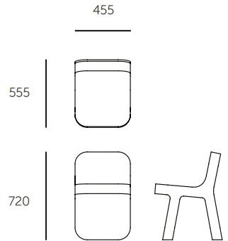 Cimento Cimento® стул Torcello sun-id-1362345 - Вид №5