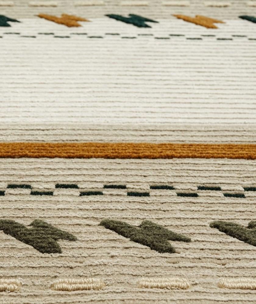 Tapis Rouge Прямоугольный коврик ручной работы Val camonica Tr 1691 - Вид №3