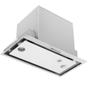 1217325 Вытяжка полновстраиваемая Akpo WK-6 Neva glass серебристый/белый