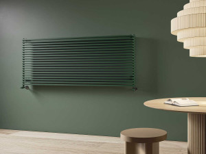 Стальной модульный горизонтальный мебельный радиатор