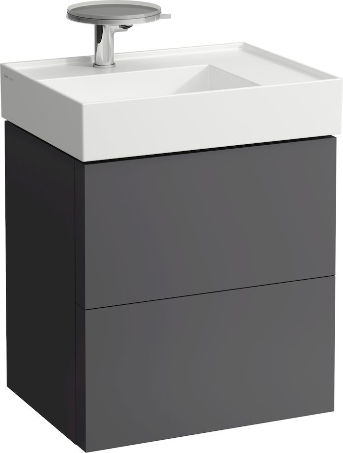 H4075580336451 Шкафчик под раковину, 2 ящика, включает в комплект органайзер, для раковины с полочкой справа 810334 LAUFEN PRO - Вид №2