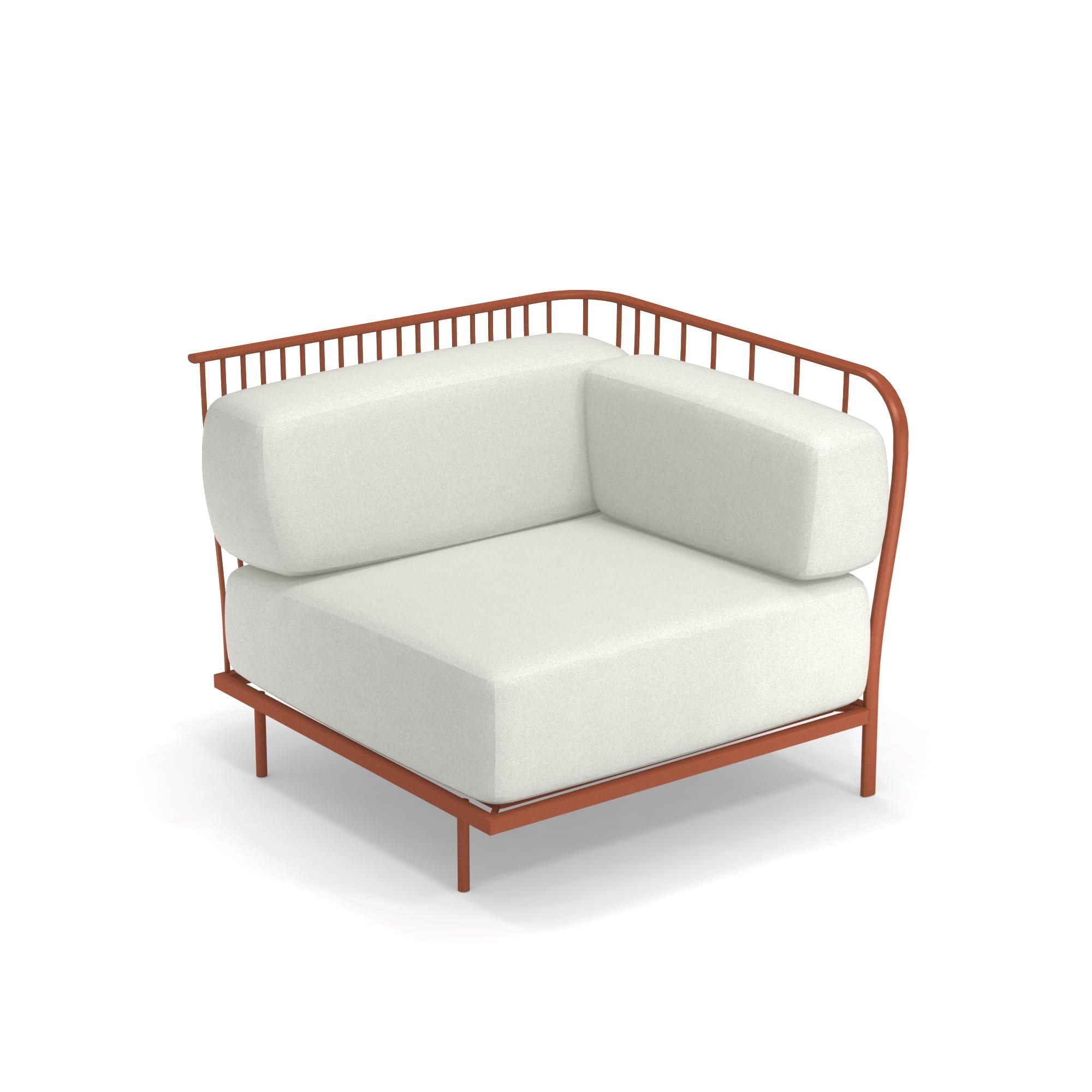 Тканевое мягкое угловое садовое кресло emu Cannolè ARCH-00124032 - Вид №24