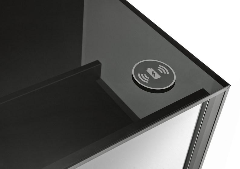 Tonelli Design Низкий квадратный стеклянный журнальный столик Gotham sun-id-1507913 - Вид №2