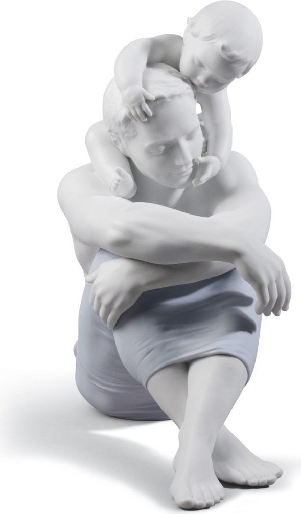 10669119 LLADRO Фигурка Lladro "Я люблю тебя, папа!" 19х28см Фарфор Lladró 