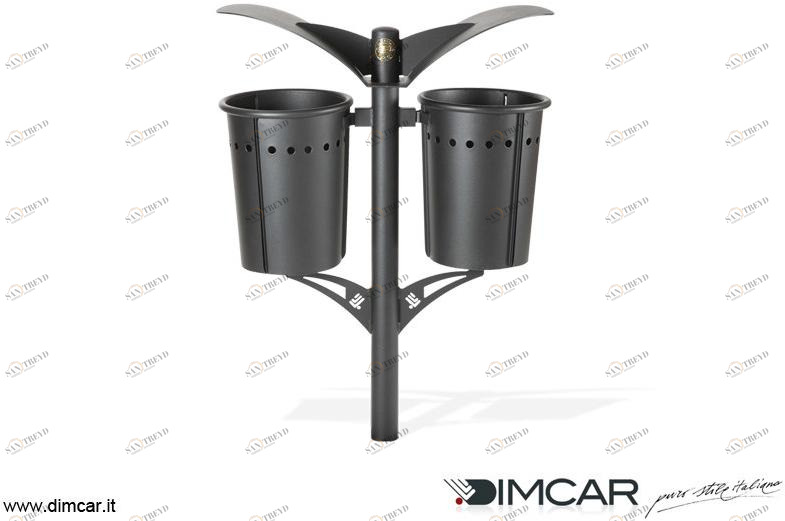 DIMCAR Подземный металлический мусорный бак для наружного применения Elite 203-d