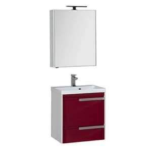 Комплект мебели Aquanet Тиволи 60 бордо