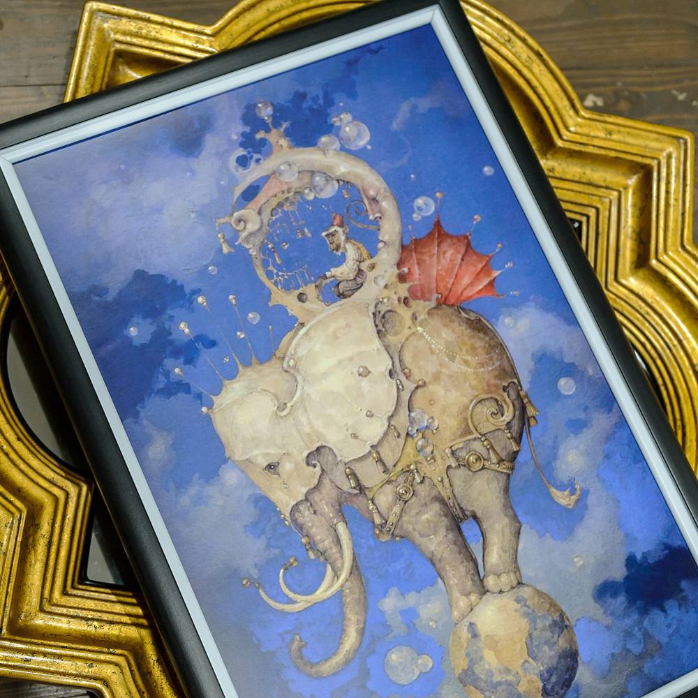 26121931_1818 Арт-постер «Гравитация»  Object Desire  - Вид №1