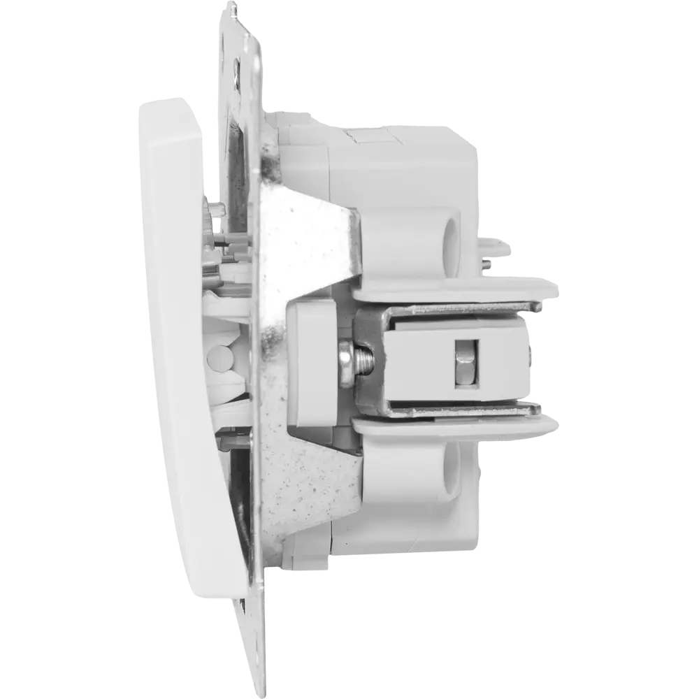 Выключатель GUSI Electric Classic с двумя клавишами в жемчужном исполнении 83864314 Ugra STLM-0045179 - Вид №3