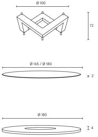 ALBEDO Круглый стол из ясеня sun-id-1435246 - Вид №10