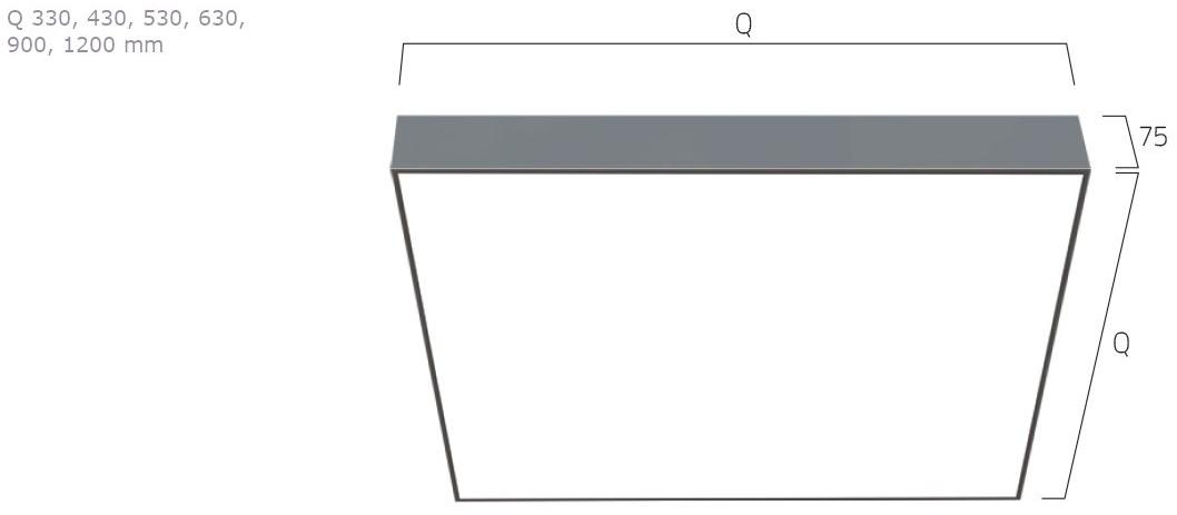Lightnet Настенный светильник / потолочный светильник Cubic sun-id-1399959 - Вид №1