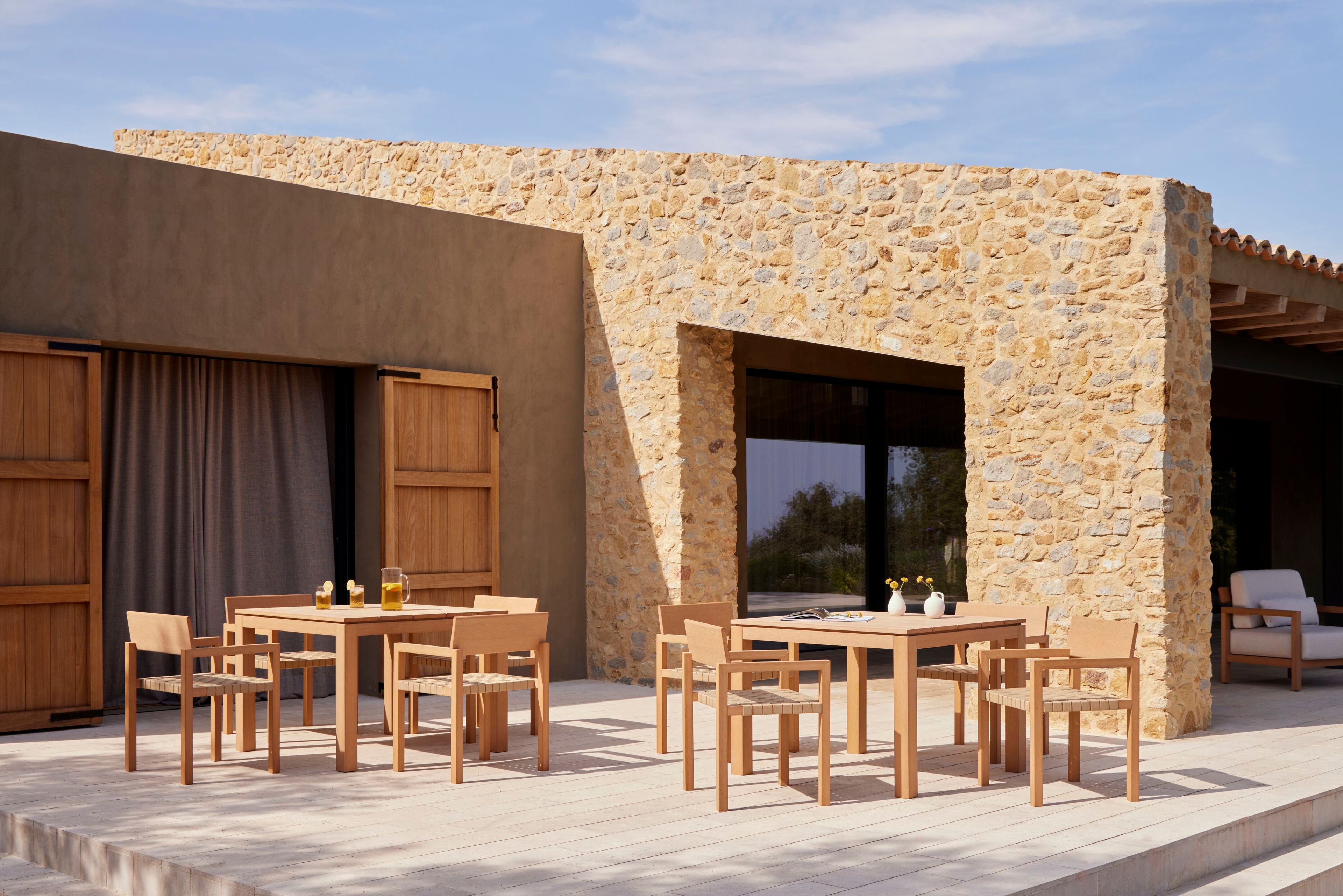 Квадратный садовый стол в TechTeak POINT Kubik ARCH-00095218 - Вид №2