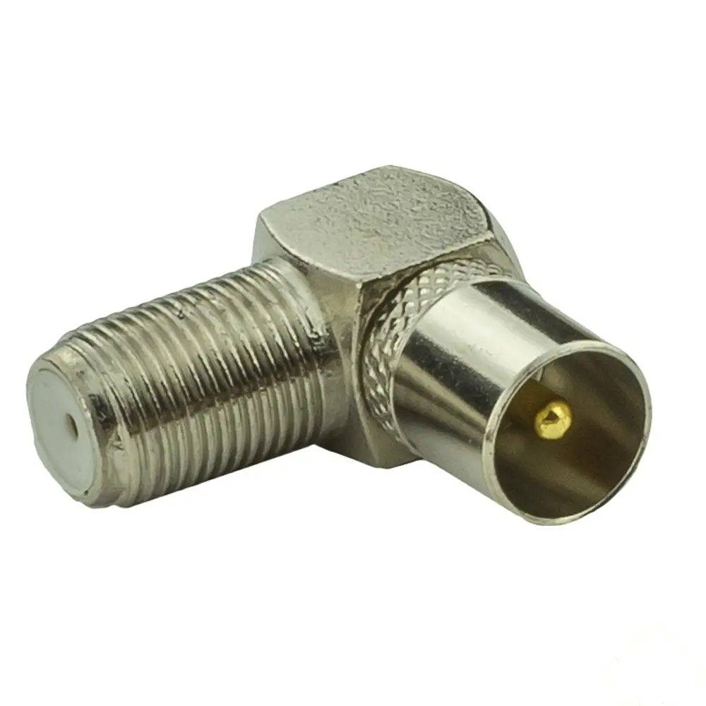 Переходник угловой Dori с F гнезда на ТВ штекер STLM-2198582