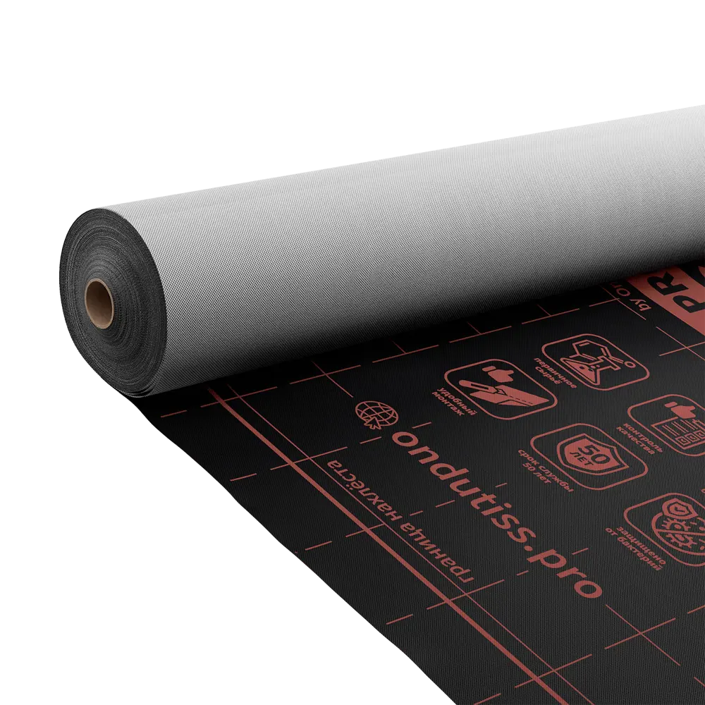 Ondutiss PRO AM 150 - профессиональная трёхслойная мембрана для кровли и фасадов 87289179 STLM-1578285