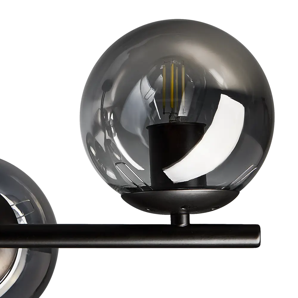 Люстра потолочная СЕМЬ ОГНЕЙ Аркон с шестью стеклянными шарами 89360245 STLM-1376755 - Вид №6