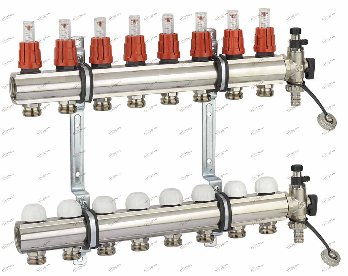 Carlo Poletti KF5911011Q Группа коллекторная предварительной сборки с расходомерами 
