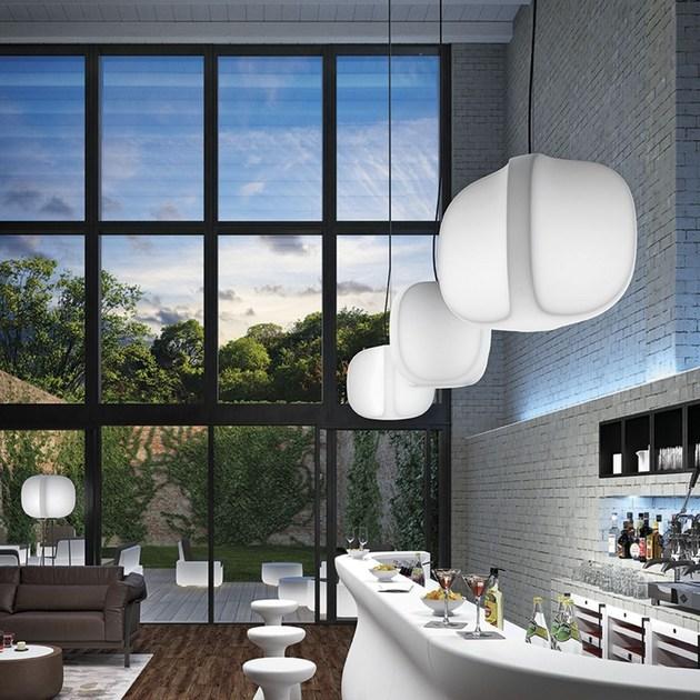 Plust Подвесной светильник из полиэтилена Four lamp sun-id-1442209 - Вид №2