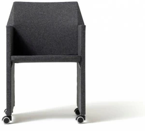 Diemme Стул для конференций из ткани на колесиках Origami