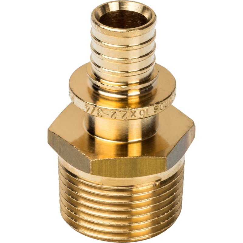 Переходник НР 16x3/4" аксиальный для труб из сшитого полиэтилена STOUT SFA0001001634 - Вид №3