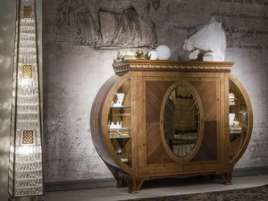 Carpanelli Буфет из лакированной древесины с распашными дверцами Arts