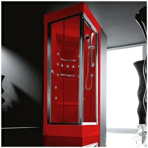 Душевая кабина Gruppo treesse Acquazzurra 90 STI-B7586S-K белая с гидромассажем угловая левая