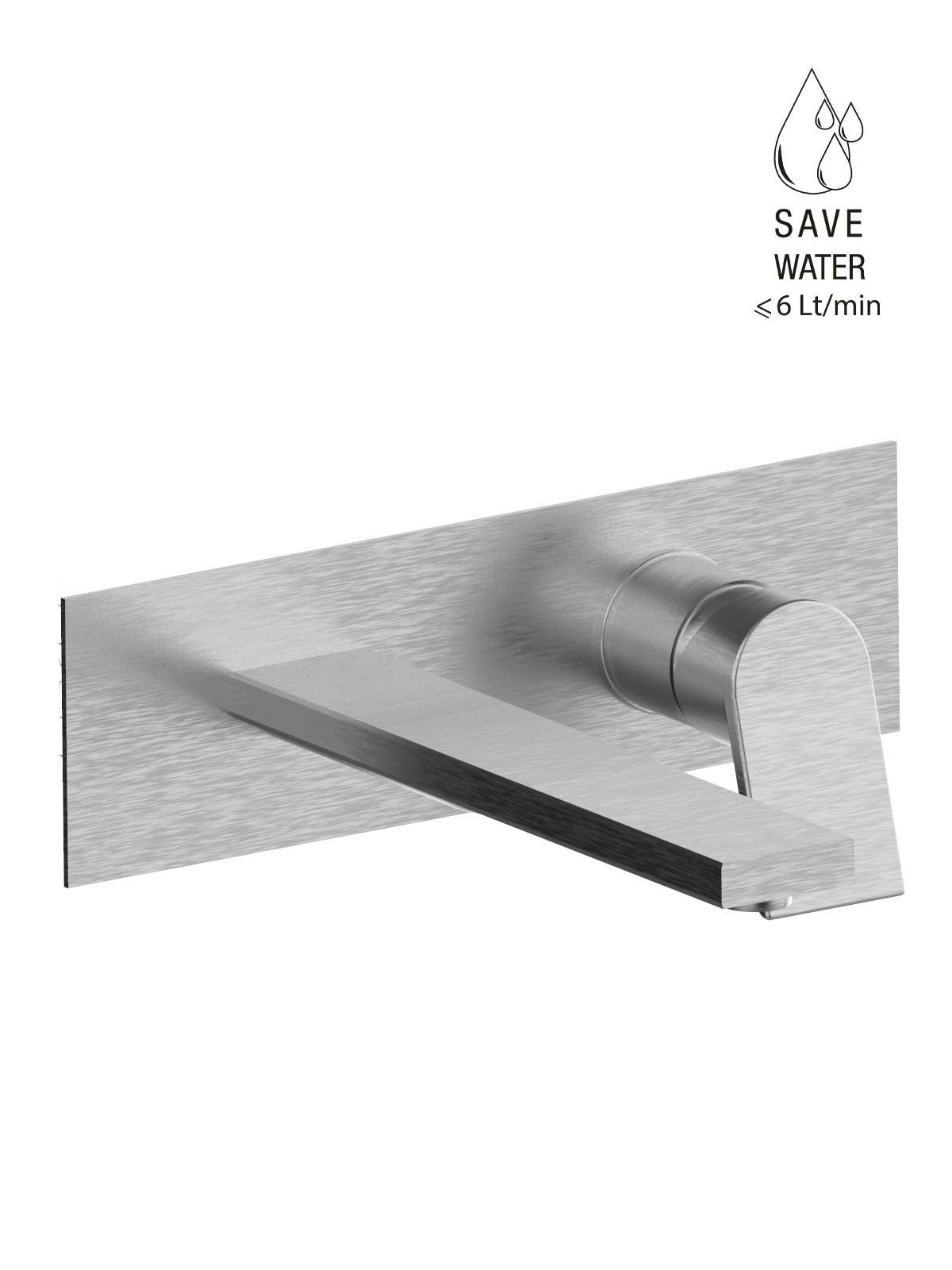 Настенный однорычажный смеситель для раковины без слива Rubinetterie Frattini Gintonic ARCH-00069603 - Вид №8