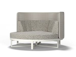 Ткань круглая Садовая кровать