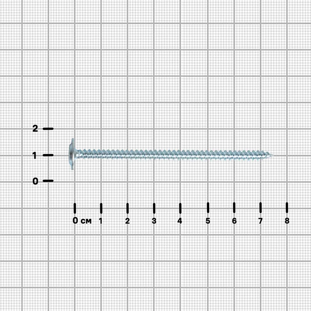 Саморезы по металлу DILWIS с пресс-шайбой 4.2x75 мм (60 шт) 89386315 STLM-1568541 - Вид №2