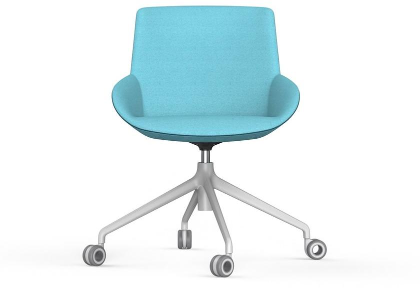 ACTIU Офисное кресло из ткани на колесиках Noom sun-id-1511769 - Вид №1