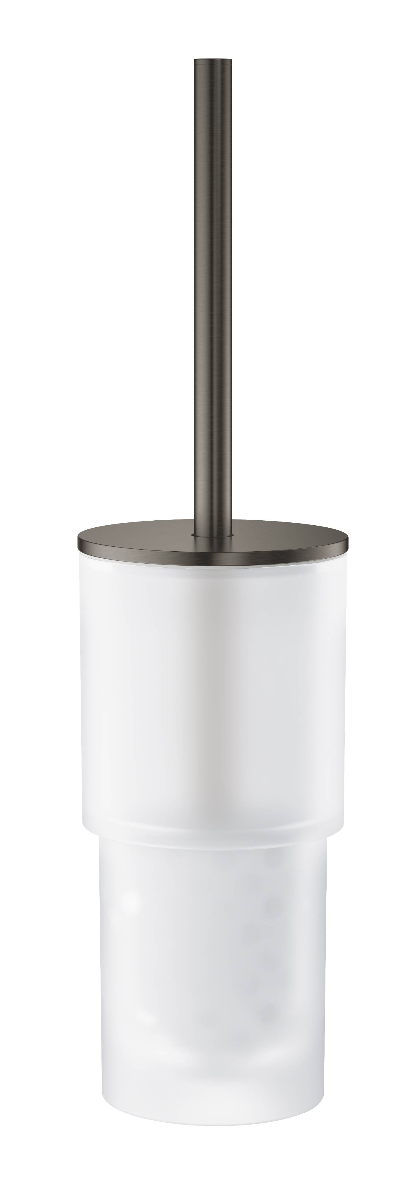 Комплект с туалетным ершиком GROHE Atrio New, темный графит матовый (40314AL3) - Вид №2