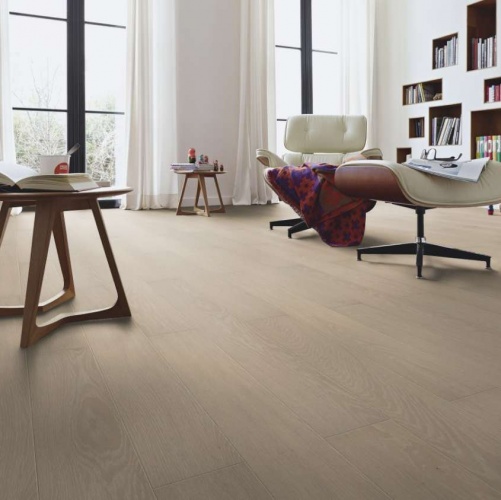 Паркетная доска Meister PS 300 Светлый белёный 8102 Дуб Натур с брашью (Текстурированная) 1187х142 мм 2300200088 - Вид №10
