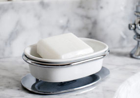 Gentry Home Керамический держатель стакана St James Розовое золото GH100465  - Вид №1