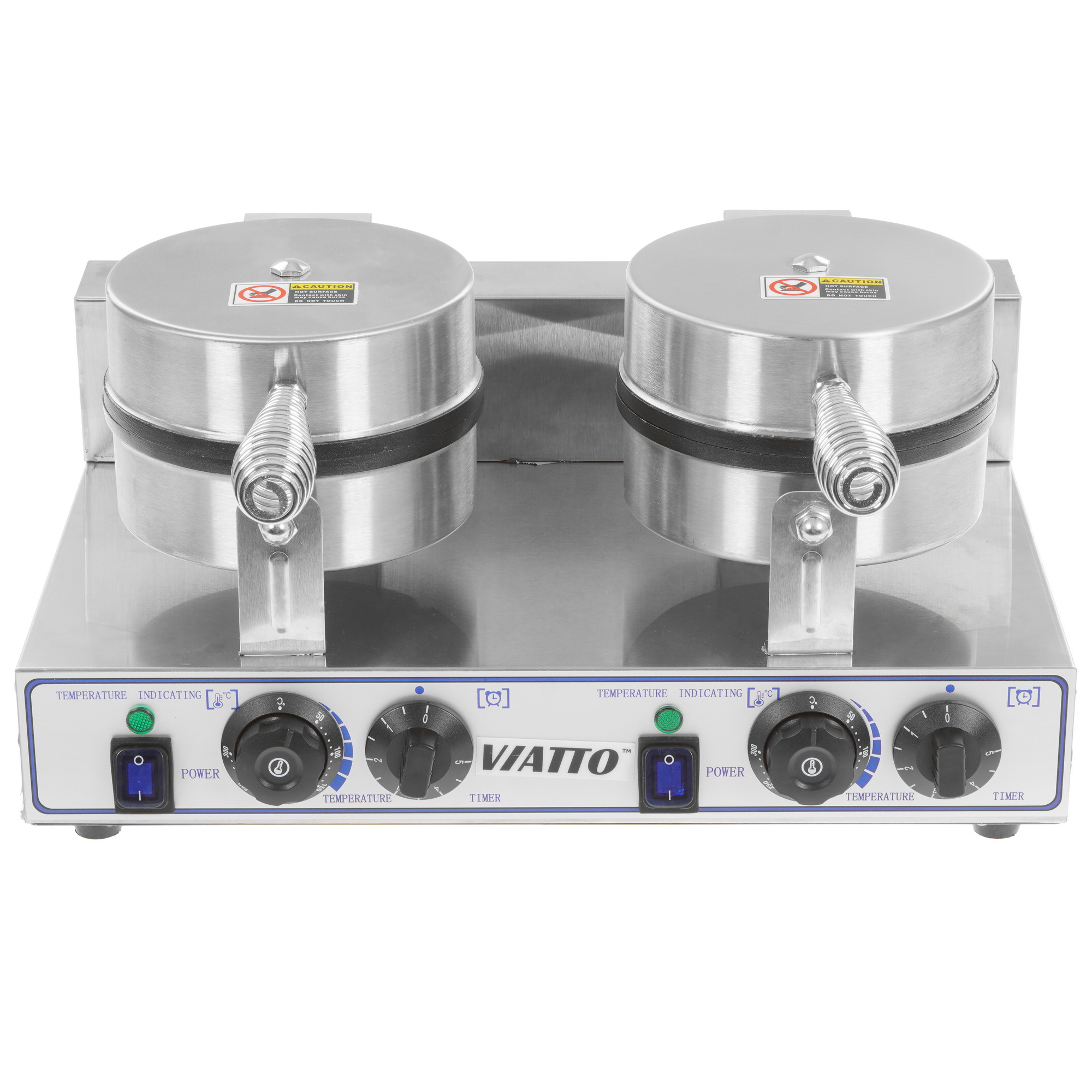 9985865 Вафельница Viatto HWB-2 серебристый STDN-0149399 - Вид №2