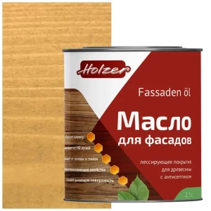 90407642 Масло для фасадов HOLZER MFASAD25Karamel цвет карамель 2.5 л STLM-0857195