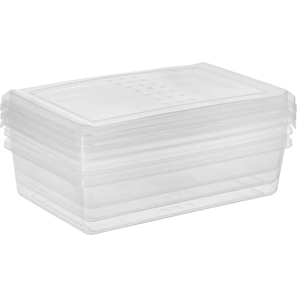 Контейнеры для заморозки DELINIA 0.75 л, 3 шт - свежесть под надежным контролем 86154522 STLM-0066566 - Вид №1