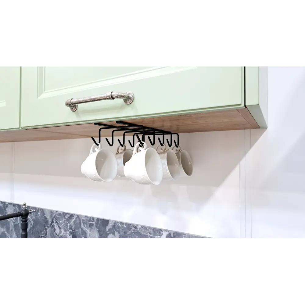 Подвесной держатель для кружек DELINIA — эргономичное решение для кухни 88908432 STLM-1496777 - Вид №1