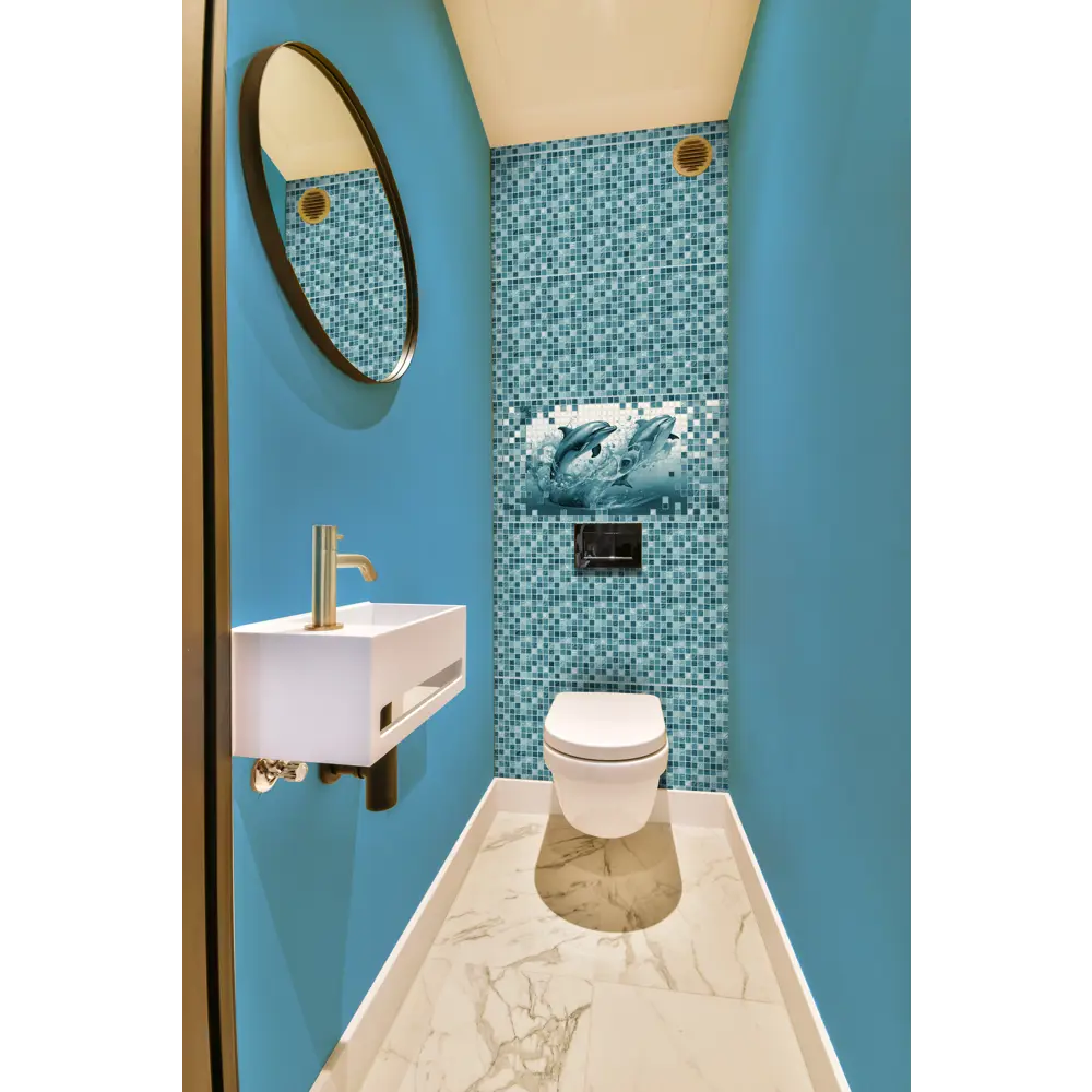 GRACE Стеновая панель Мозаика Океан для кухонного фартука 89380911 STLM-1442069 - Вид №4