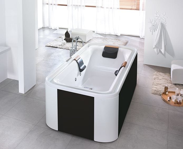 Прямоугольная акриловая ванна с гидромассажем HOESCH Ergo+ ARCH-00093389 - Вид №1