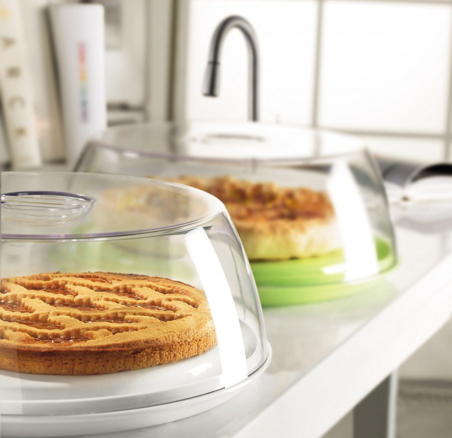 Блюдо с крышкой Forme Casa белое Guzzini 13845411 - Вид №1