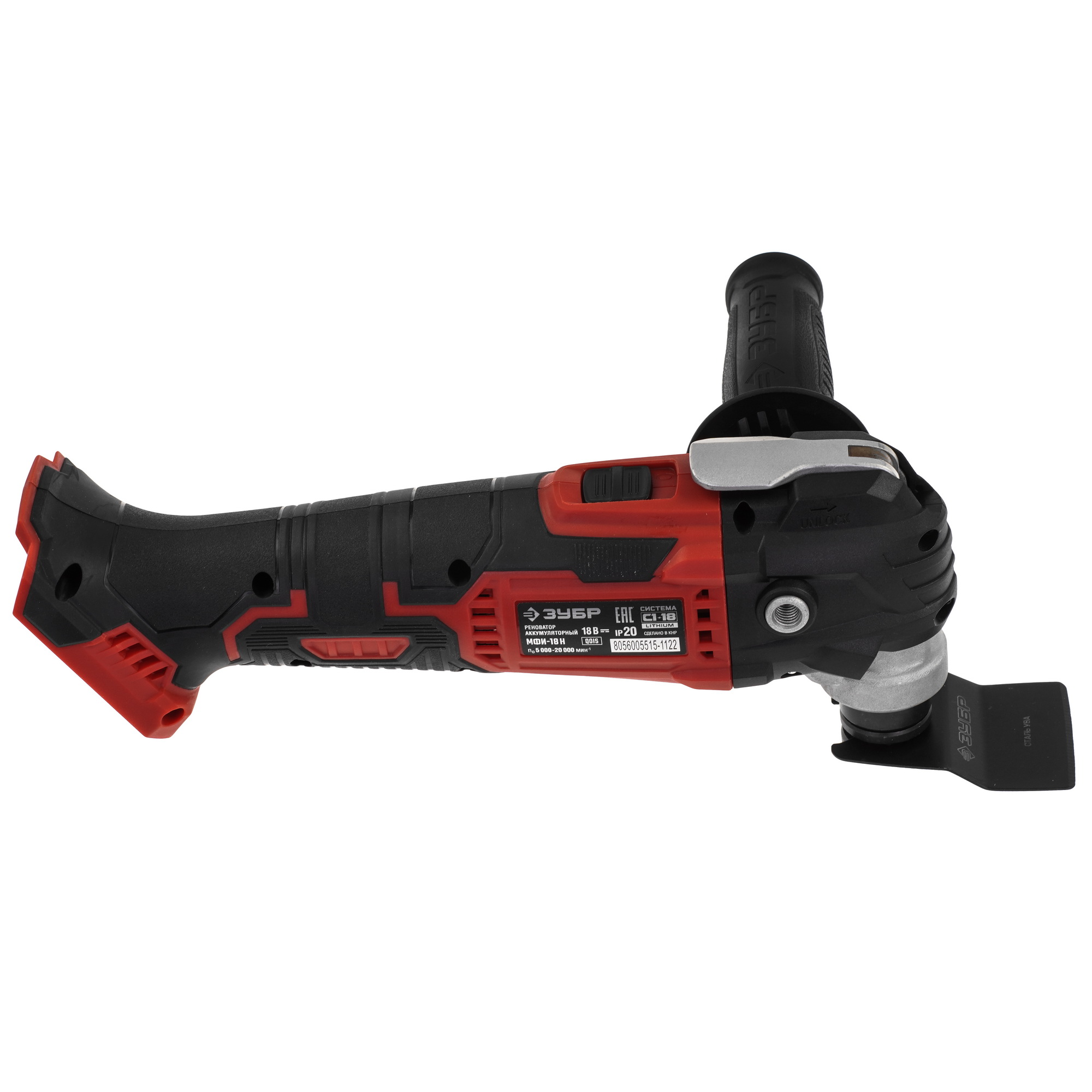 Реноватор ЗУБР МФИ-18 Н С1-18 18V , Без ЗУ, Без АКБ 5492620 STDN-0082468 - Вид №3