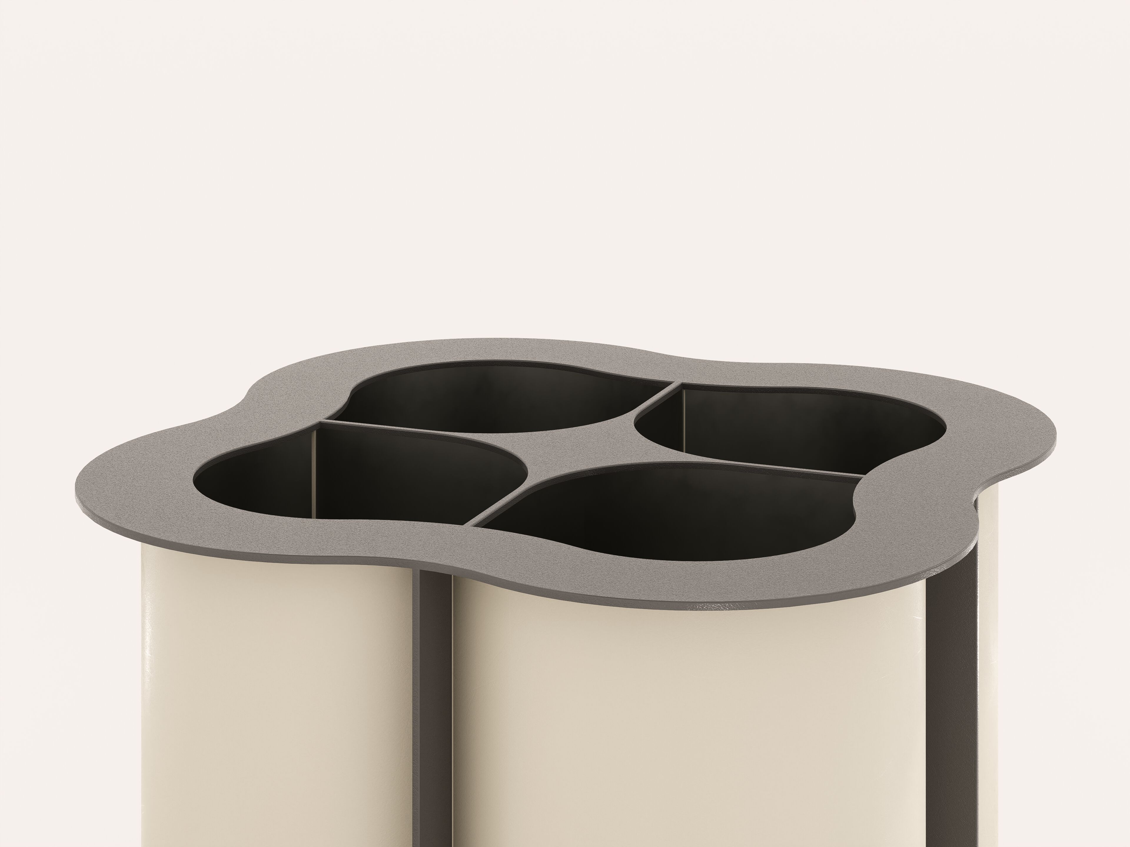 Стальная стойка для мусора с порошковым покрытием CITYSì плющ ARCH-00127483 - Вид №3