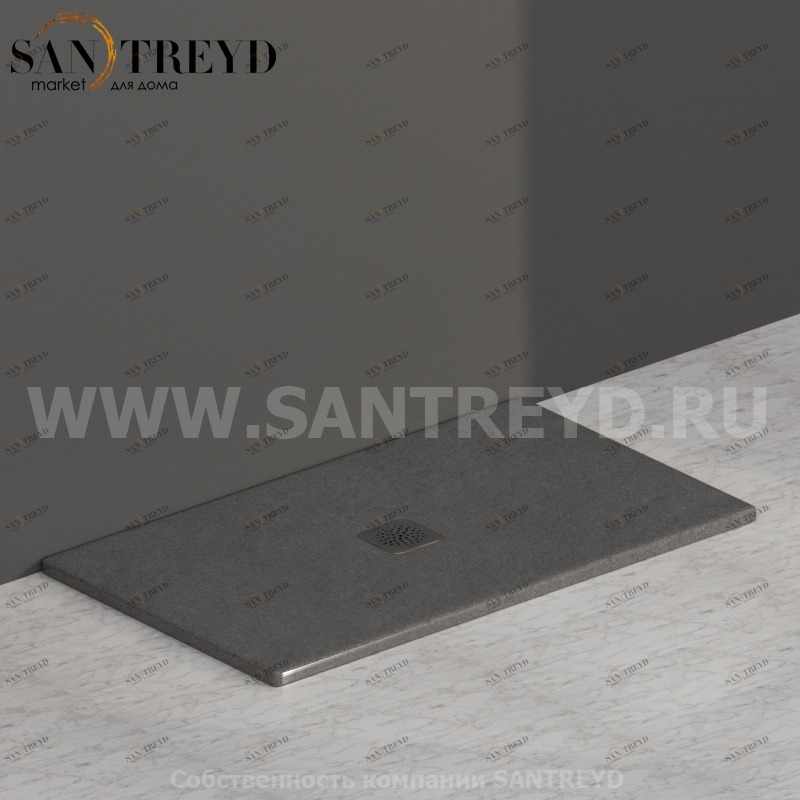 DT121PG Душевой поддон 120x70 керамический Globo Ceramica Globo DOCCIATRE