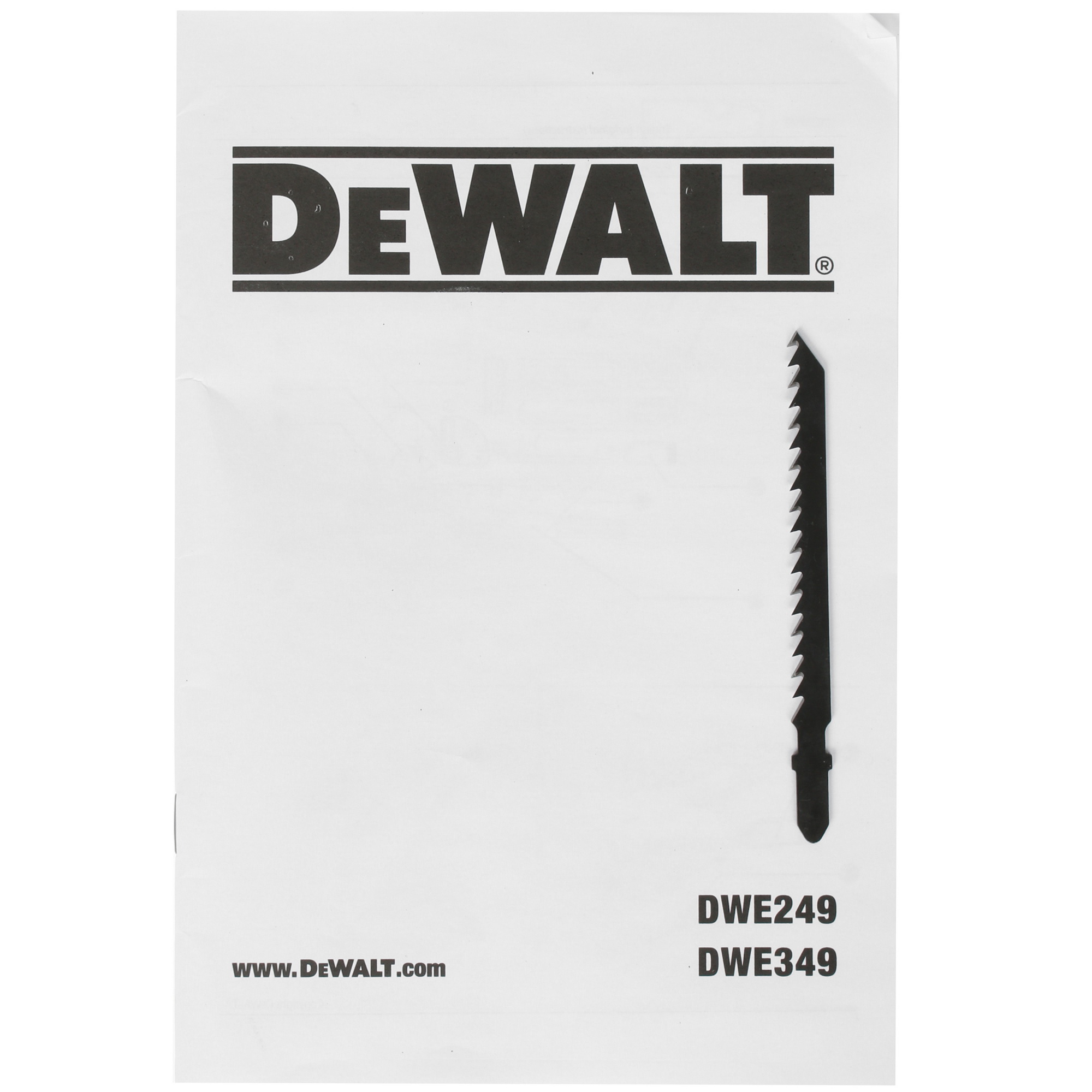 Электрический лобзик DeWalt DWE 349 5301997 STDN-0035216 - Вид №7