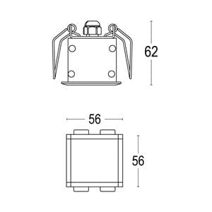 Алюминиевый прямоугольный светодиодный светильник Ghidini Lighting Edge ARCH-00106234 - Вид №2