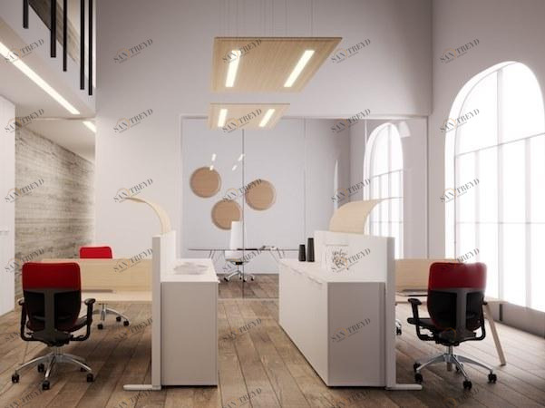 MASCAGNI Подвесная акустическая панель из меламина со встроенной подсветкой Sound sun-id-1446934