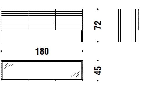 Шкаф с распашными дверями MOROSO Rows ARCH-00042160 - Вид №5