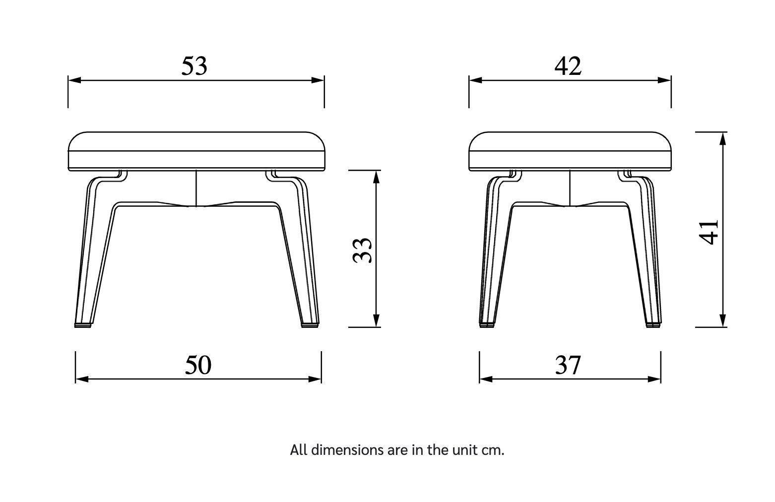 Подставка для ног / табурет Classicon Мюнхен ARCH-00020494