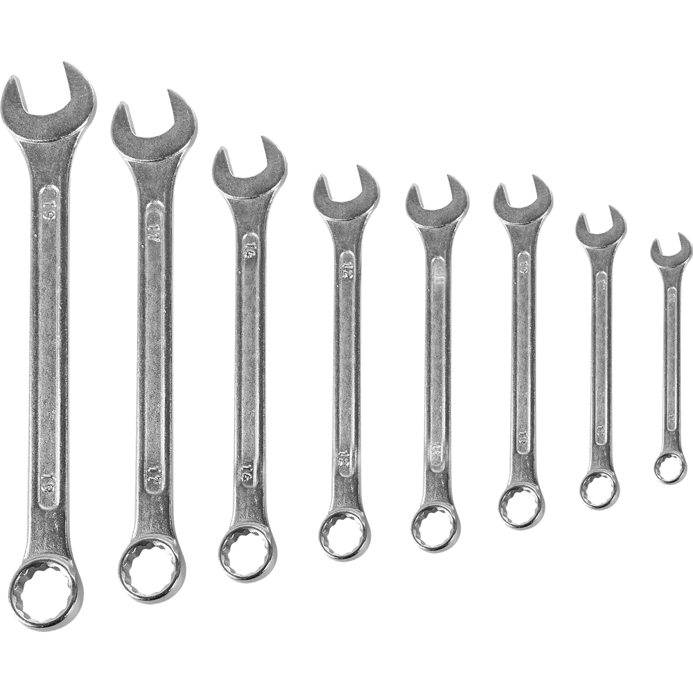 Набор комбинированных ключей Вихрь 8 предметов 6-19 мм 85085462 STLM-0058414