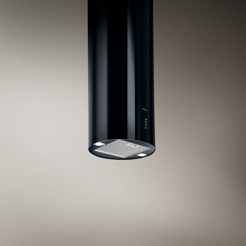 PIPE ISLAND BL/A/43-PRF0099298A Вытяжки / декоративный дизайн, 43 см, 290 вт, кнопочное управление, 1200 куб. м. , черная Jet Air Santreyd 